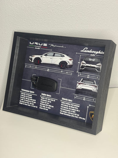 Lamborghini URUS Key Blueprint Frame
