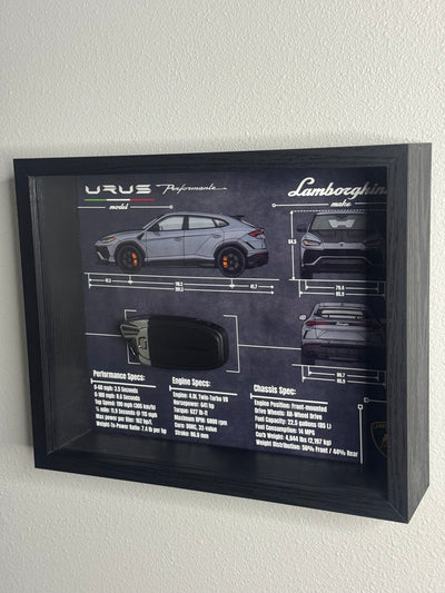 Lamborghini URUS Key Blueprint Frame