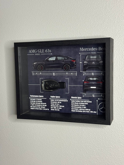 Mercedes-Benz AMG GLE 63s Key Blueprint Frame