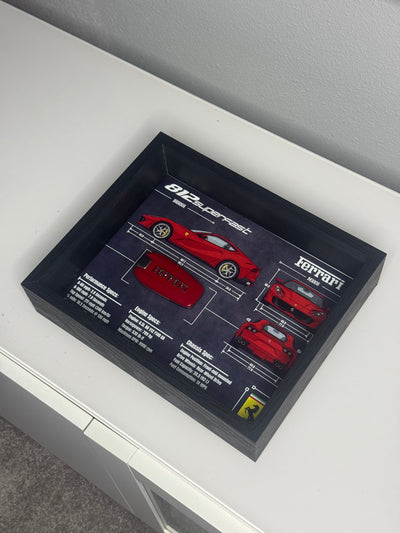 Ferrari 812 Superfast Key Blueprint Frame