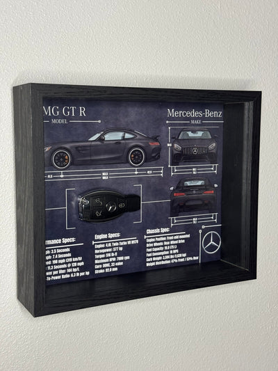 Mercedes-Benz AMG GT R Key Blueprint Frame