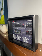 BMW M4 Competition Key Blueprint Frame
