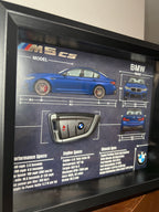 BMW M5 CS Key Blueprint Frame