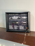 Porsche 918 Spyder Key Blueprint Frame
