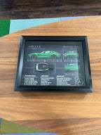 Mercedes-Benz AMG GT R Key Blueprint Frame