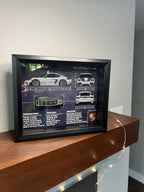 Porsche 911 GT4 RS Key Blueprint Frame