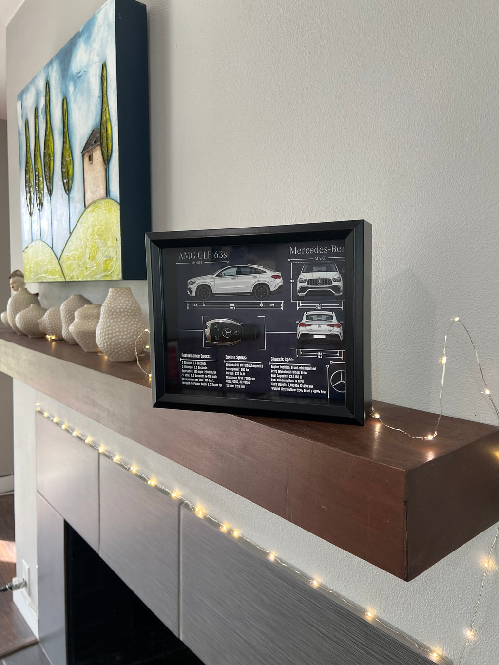 Mercedes-Benz AMG GLE 63s Key Blueprint Frame