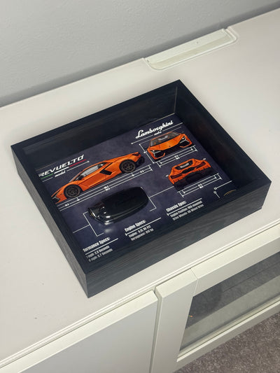 Lamborghini Revuelto Key Blueprint Frame
