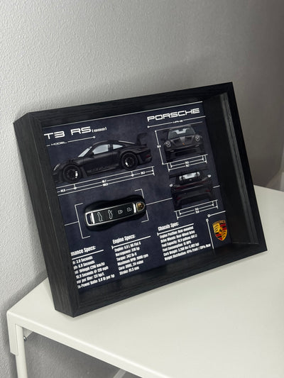 Porsche 911 GT3 RS (992) Key Blueprint Frame