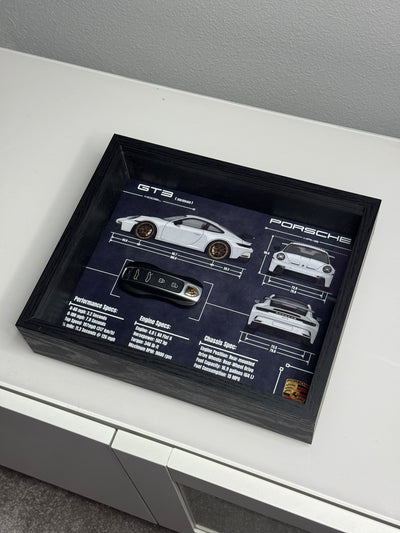 Porsche 911 GT3 (992) Key Blueprint Frame