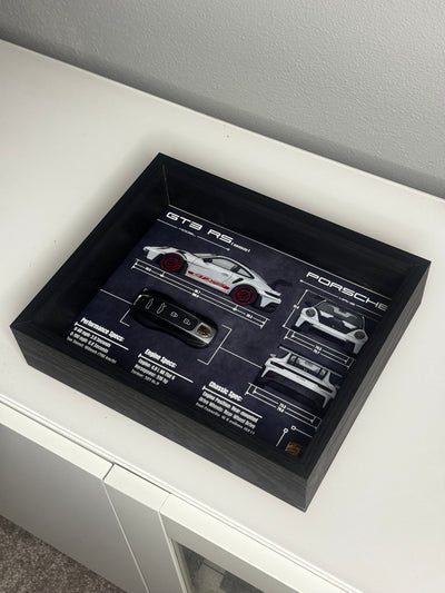 Porsche 911 GT3 RS (992) Key Blueprint Frame