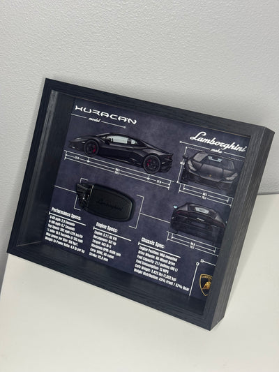 Lamborghini Huracan Key Blueprint Frame
