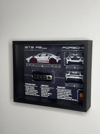 Porsche 911 GT3 RS (992) Key Blueprint Frame