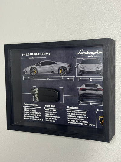 Lamborghini Huracan Key Blueprint Frame