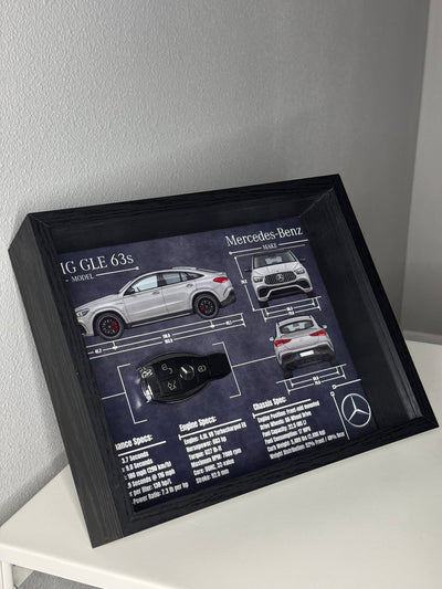 Mercedes-Benz AMG GLE 63s Key Blueprint Frame