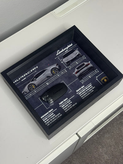 Lamborghini Huracan Key Blueprint Frame