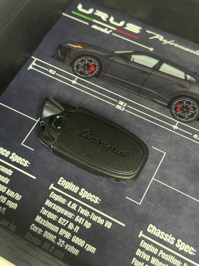 Lamborghini URUS Key Blueprint Frame