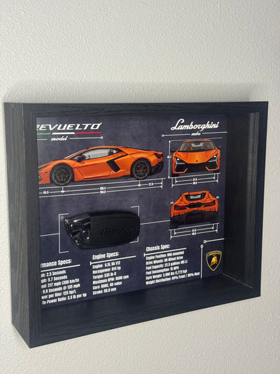 Lamborghini Revuelto Key Blueprint Frame