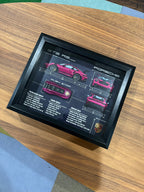 Porsche 911 GT3 RS (992) Key Blueprint Frame