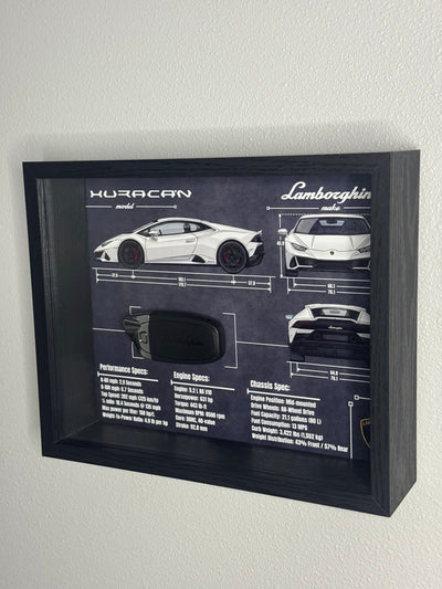 Lamborghini Huracan Key Blueprint Frame