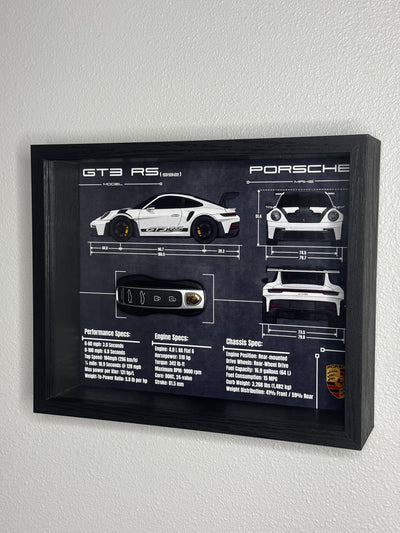 Porsche 911 GT3 RS (992) Key Blueprint Frame