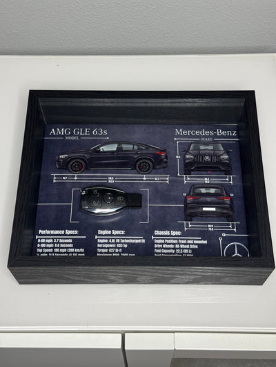 Mercedes-Benz AMG GLE 63s Key Blueprint Frame