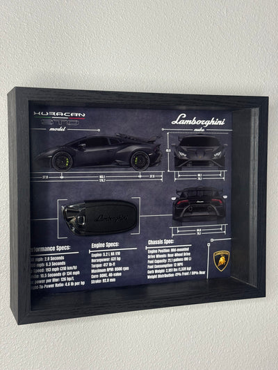 Lamborghini Huracan STO Key Blueprint Frame