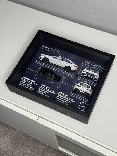 Mercedes-Benz AMG GLE 63s Key Blueprint Frame