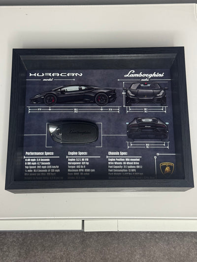 Lamborghini Huracan Key Blueprint Frame