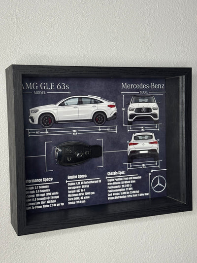 Mercedes-Benz AMG GLE 63s Key Blueprint Frame
