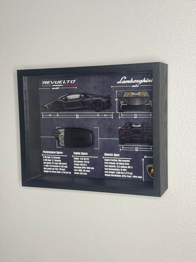 Lamborghini Revuelto Key Blueprint Frame