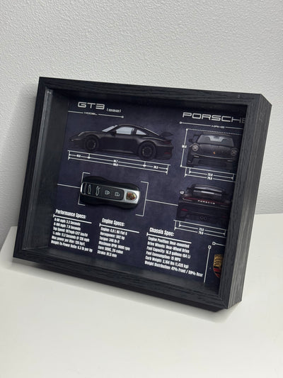 Porsche 911 GT3 (992) Key Blueprint Frame