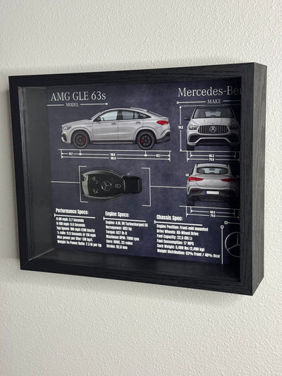 Mercedes-Benz AMG GLE 63s Key Blueprint Frame