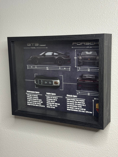 Porsche 911 GT3 (992) Key Blueprint Frame