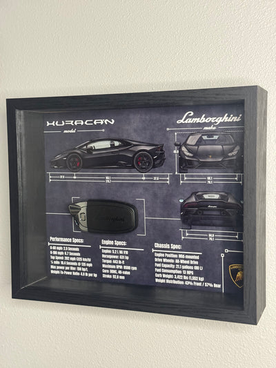 Lamborghini Huracan Key Blueprint Frame