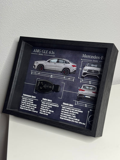 Mercedes-Benz AMG GLE 63s Key Blueprint Frame