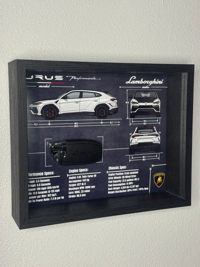 Lamborghini URUS Key Blueprint Frame