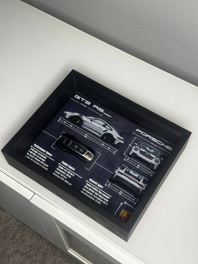 Porsche 911 GT3 RS (992) Key Blueprint Frame