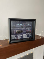 Mercedes-Benz AMG GT 4D Key Blueprint Frame