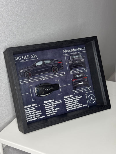 Mercedes-Benz AMG GLE 63s Key Blueprint Frame