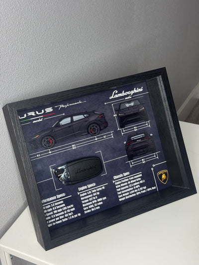 Lamborghini URUS Key Blueprint Frame