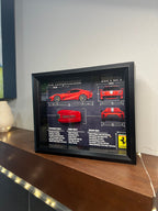 Ferrari 812 competizione Key Blueprint Frame