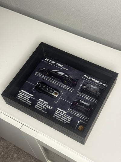 Porsche 911 GT2 RS (991) Key Blueprint Frame