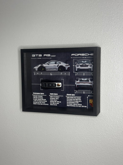 Porsche 911 GT3 RS (992) Key Blueprint Frame
