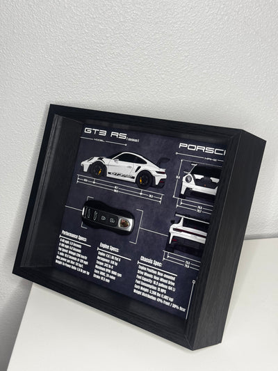 Porsche 911 GT3 RS (992) Key Blueprint Frame