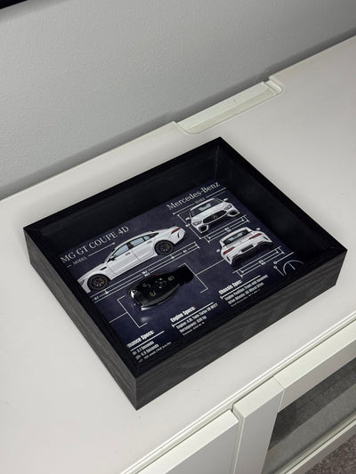 Mercedes-Benz AMG GT 4D Key Blueprint Frame