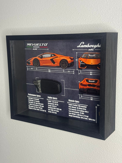 Lamborghini Revuelto Key Blueprint Frame