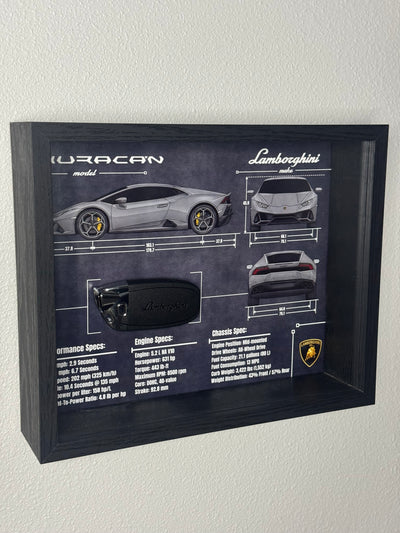 Lamborghini Huracan Key Blueprint Frame