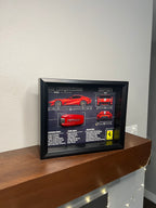 Ferrari 812 competizione Key Blueprint Frame