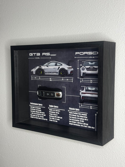 Porsche 911 GT3 RS (992) Key Blueprint Frame